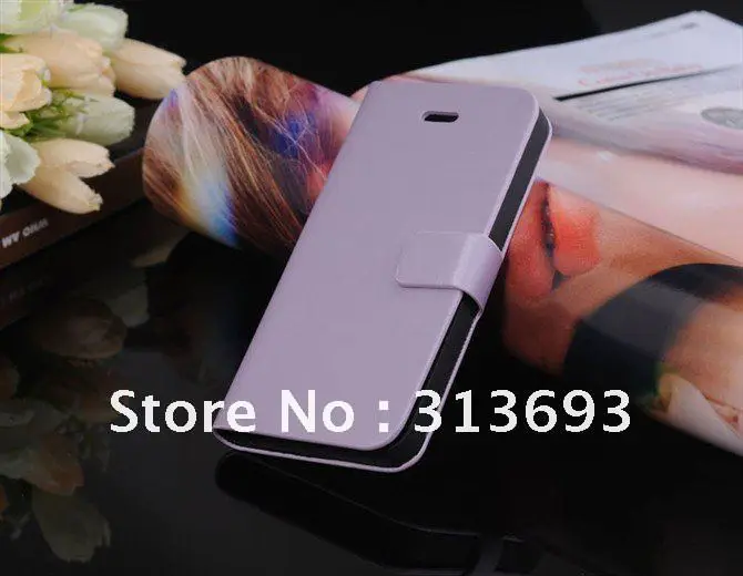 multi color chosen for iphone 5 5g mercerized leather case| |