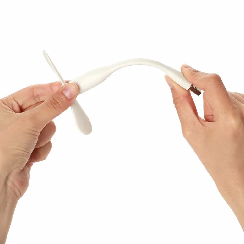 Креативная Гибкая usb-лампа портативный мини-вентилятор и USB светодиодный светильник для Xiaomi power Bank& notebook компьютер летний классный гаджет
