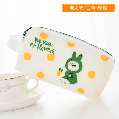 Style 24 Милые школьные уголовного Карандаш Чехол в виде Kawaii Cat для фруктов с персонажами из мультфильмов для девочек и мальчиков, школьный пенал для карандашей с большим Корея пенал для ручек коробка канцелярских принадлежностей мешок - Цвет: Style 24