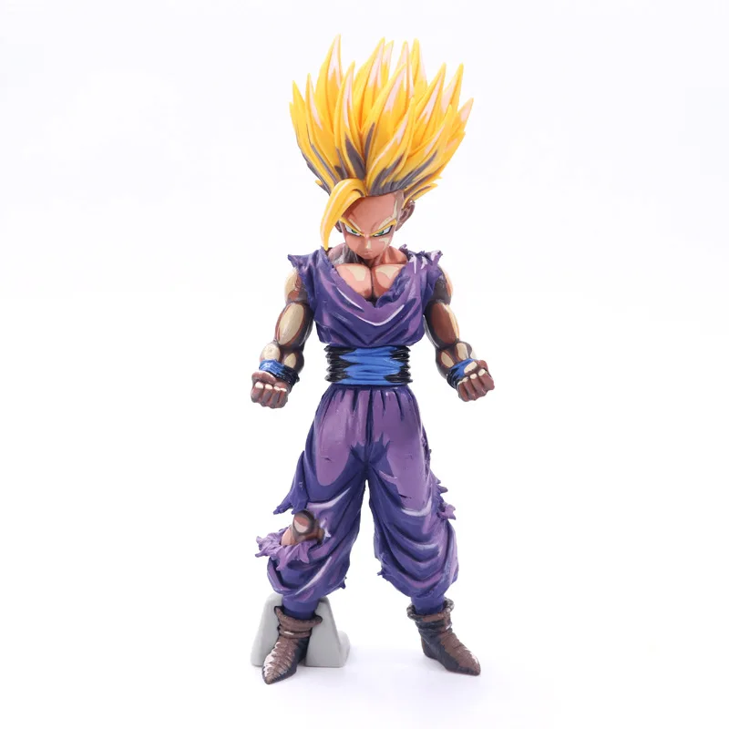 MSP специальная аниме цветная фигурка 24 см Драконий жемчуг Z Super Saiyan The Son Gohan ПВХ
