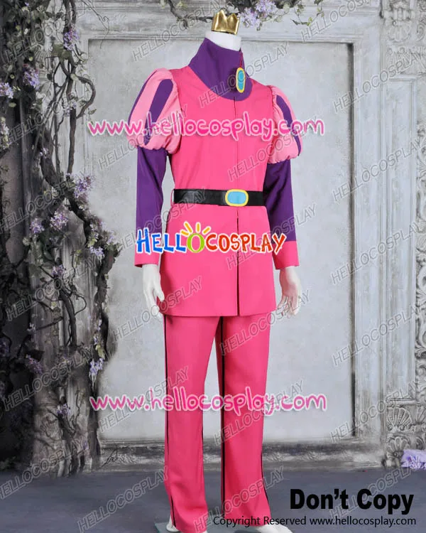 Костюм для косплея принца Gumball Prince H008|cosplay costume|pink costumeprince costume |