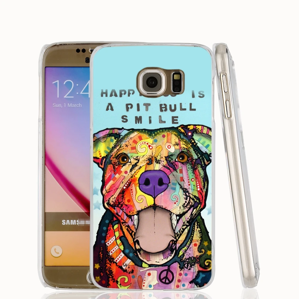 HAMEINUO Pitbull Чехол для мобильного телефона Samsung Galaxy S7 edge PLUS S8 S6 S5 S4 S3 MINI|cover for samsung