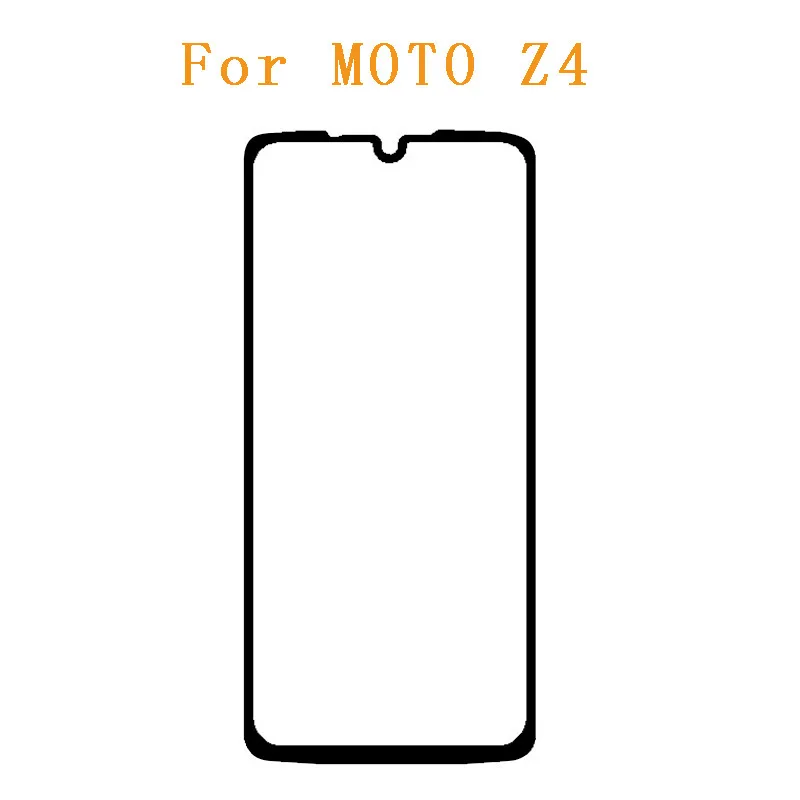 Закаленное стекло с полным покрытием для Motorola Moto One Vision P40 Z4 Play Защитная пленка