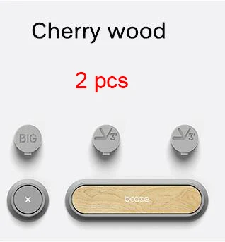 Cherry wood 2pcs Xiaomi Mijia Tup2 USB кабель для хранения проводной Органайзер магнитный зажим для поглощения держатель для офиса, дома, стола Кабельный органайзер - Цвет: Cherry wood 2pcs
