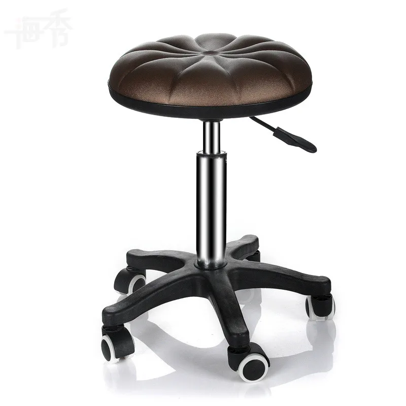 Вращающийся барный стул с губкой высокой плотности для парикмахерской