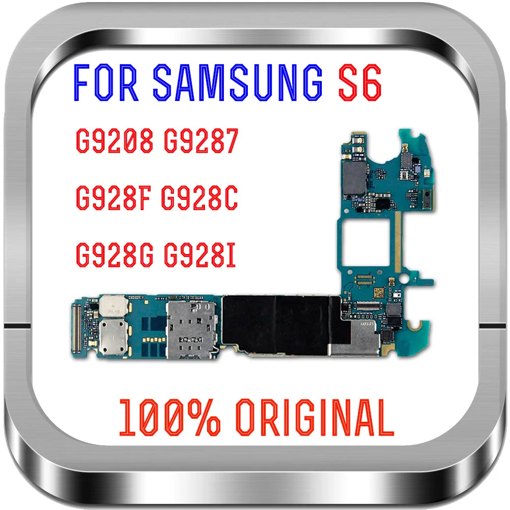 Европейская версия для Samsung Galaxy S6 G9208 G9287 G928F G928C G928G G928I материнская плата