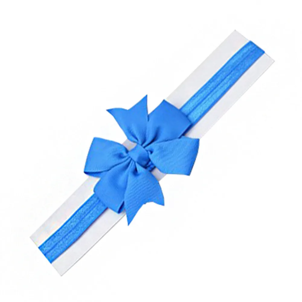 Europe And The United States Baby Hair Band Accessories Ribbon dovetail headband Toddler Girl Kids Bow Hairband | Детская одежда и