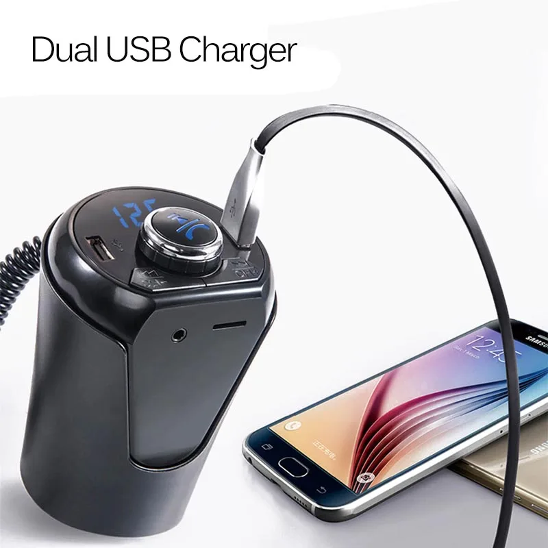 Digitalboy Bluetooth Car Kit MP3 плеер Беспроводной Handsfree fm передатчик Dual USB Автомобильное