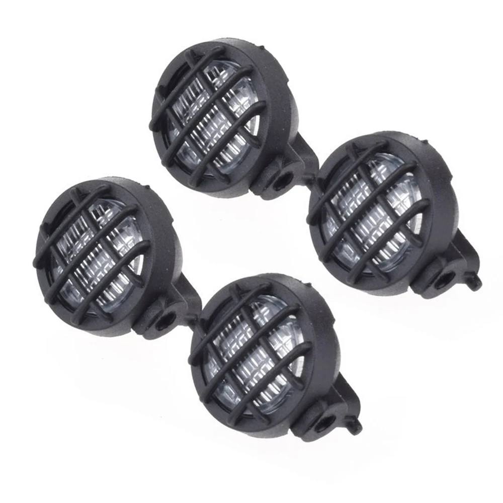 LED lights cup 12mm Truck Fog Lamp Light kits for TAMIYA AXIAL Crawler car 4pcs | Игрушки и хобби