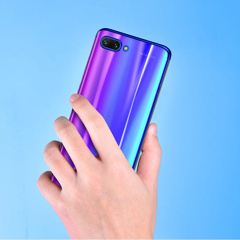 Чехол для huawei honor 10 чехол Lite Ультратонкий Мягкий ТПУ силиконовый задней крышки Note
