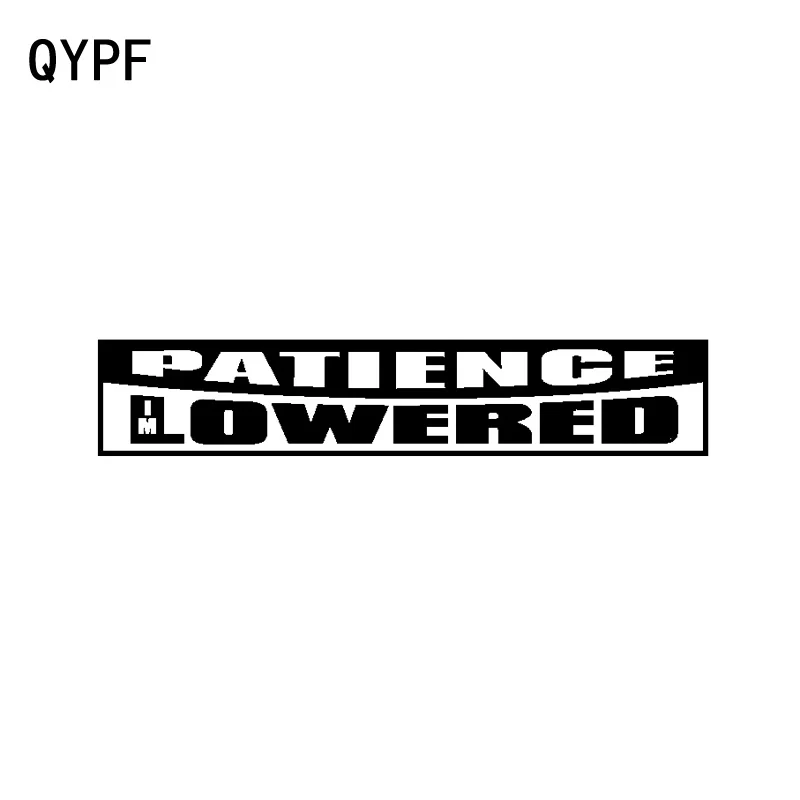 QYPF 18 см * 3 2 модная наклейка для автомобиля с эффектом потертости и опущенным
