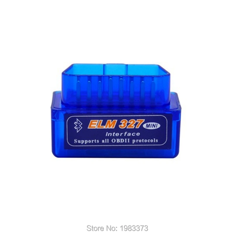 Адаптер OBDII Super Mini ELM 327 Bluetooth V1.5 25K80 чип Авто сканер OBD2 ELM327 поддерживает OBD II