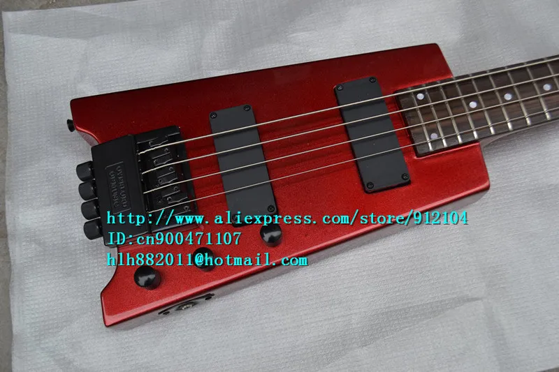 Бесплатная доставка Новый Большой Джон Безголовый электрический бас с корпус из