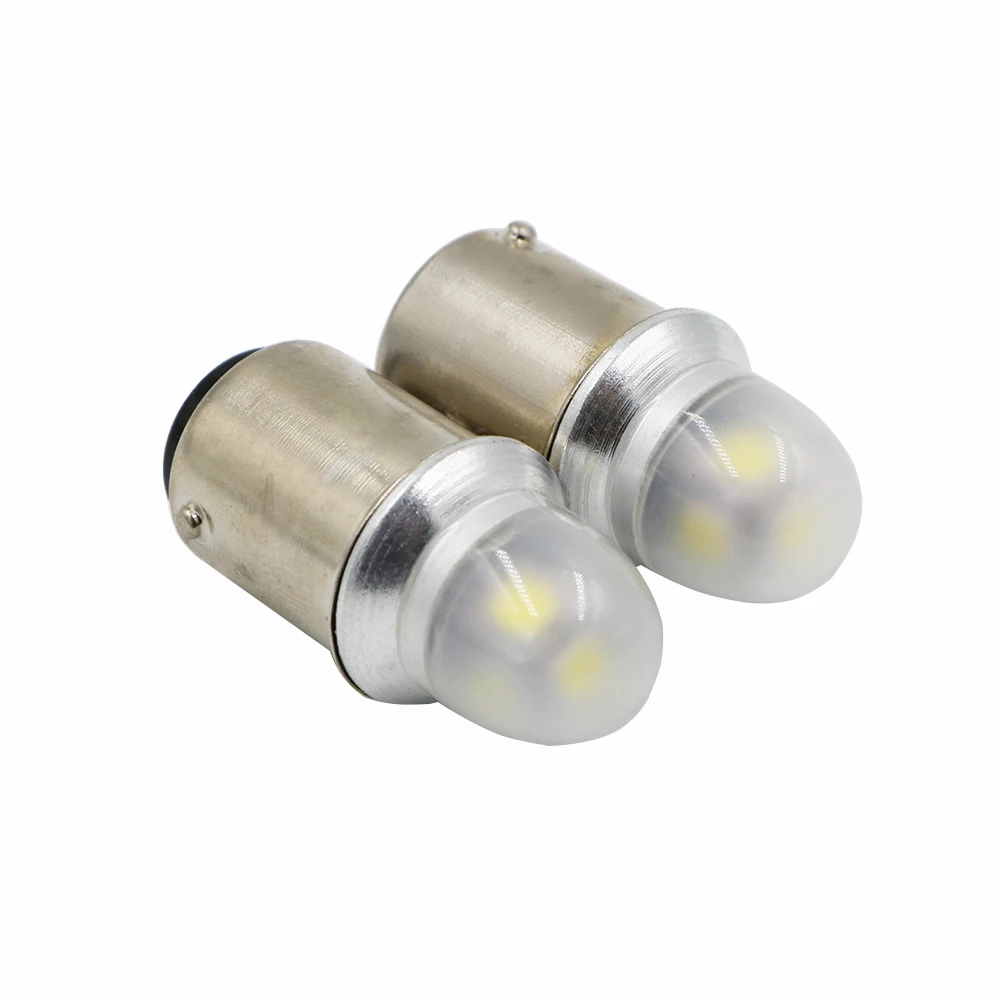 YSY 10 шт. S25 1156 BA15S P21W BAU15S PY21W 1157 BAY15D P21/5 Вт 2835 5 SMD LED белый 12В DC указатель поворота