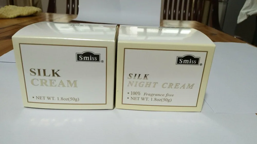 Шелковый крем Smiss (дневной крем) 50 г * 1 шт. + ночной для удаления морщин и