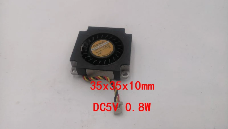 5 шт. 90% новый вентилятор Бесплатная доставка DC 5 В 0,8 Вт вентилятор охлаждения для Apple Ibook G3 A1005 3510 35x35x10 мм 3,5 см вентилятор охлаждения ЦП