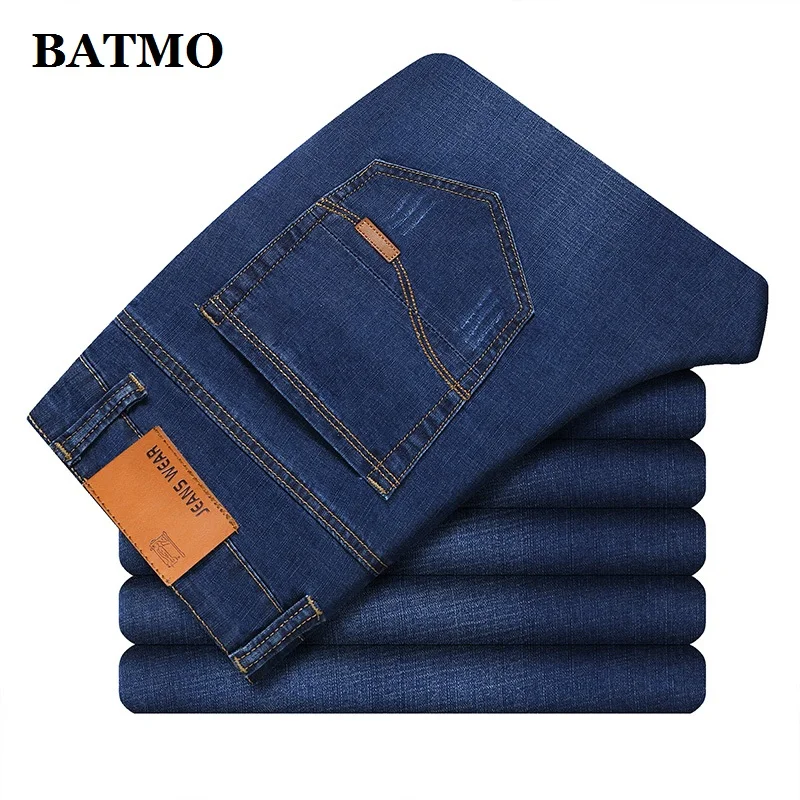 

BATMO 2019 Новое поступление высокое качество Прямые классические джинсы для мужчин, мужские джинсы, большие размеры 28-40 1108