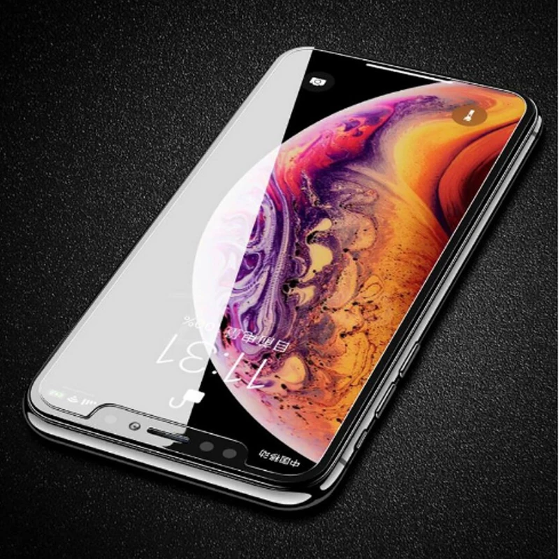 SRLEEKING закаленное стекло для iPhone XS Max XR X 5c 5S 6s 4 4S жесткая Защитная пленка экрана 6 7 8