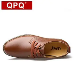 Hot sales QPQ2016 Spring new lace casual leather men's shoes | Обувь