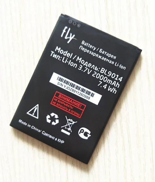 B TAIHENG Новый высокое качество BL9014 Батарея для Fly BL 9014 smart сотовый телефон 3 7 V 2000 мА