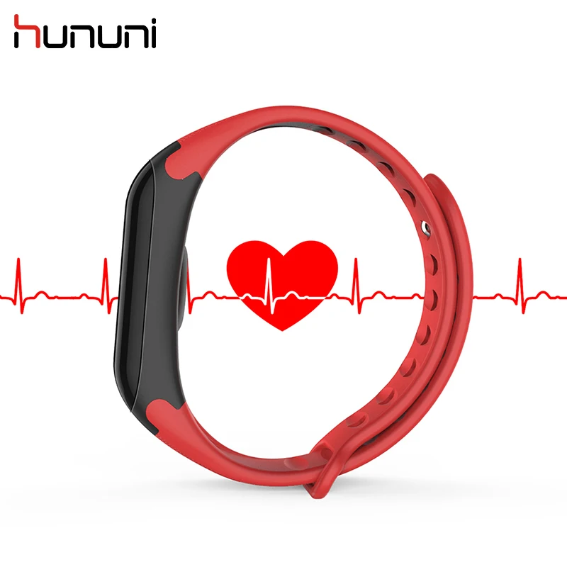 Hununi F1Smart браслет 0 66 дюймов монитор артериального давления Браслет