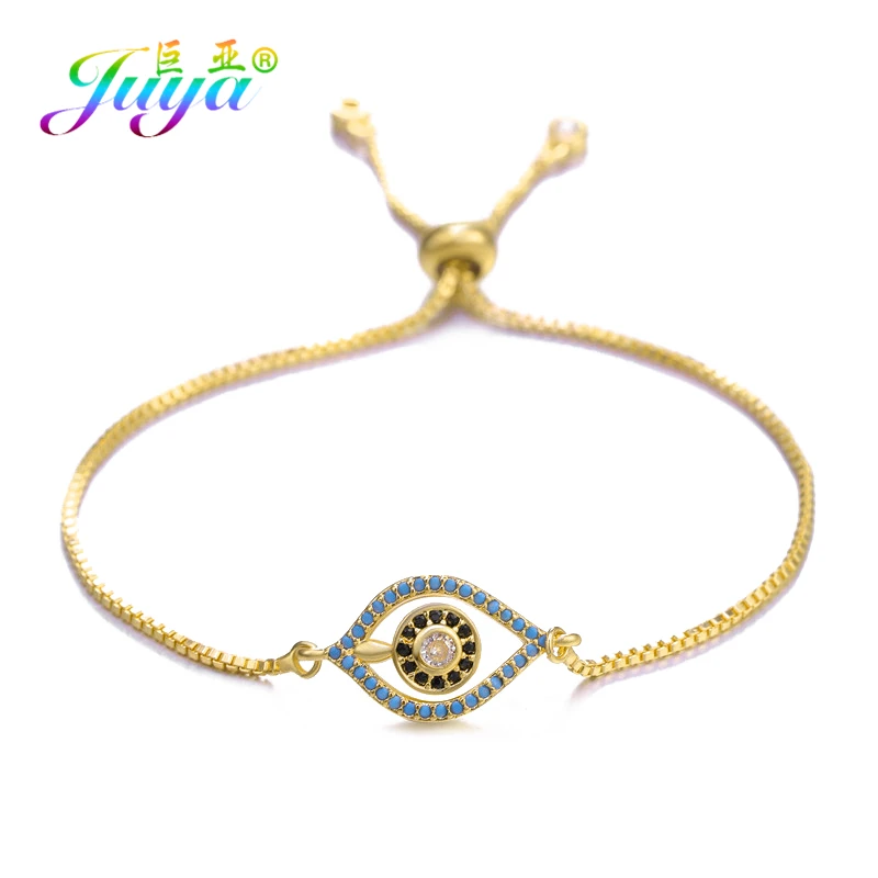 Женские и мужские браслеты Juya Drop Tear Greek Eye разноцветные со сглаза ручной работы