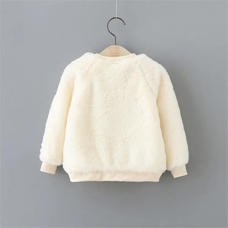 Детский Теплый пуловер BibiCola толстый свитшот для новорожденных верхняя одежда