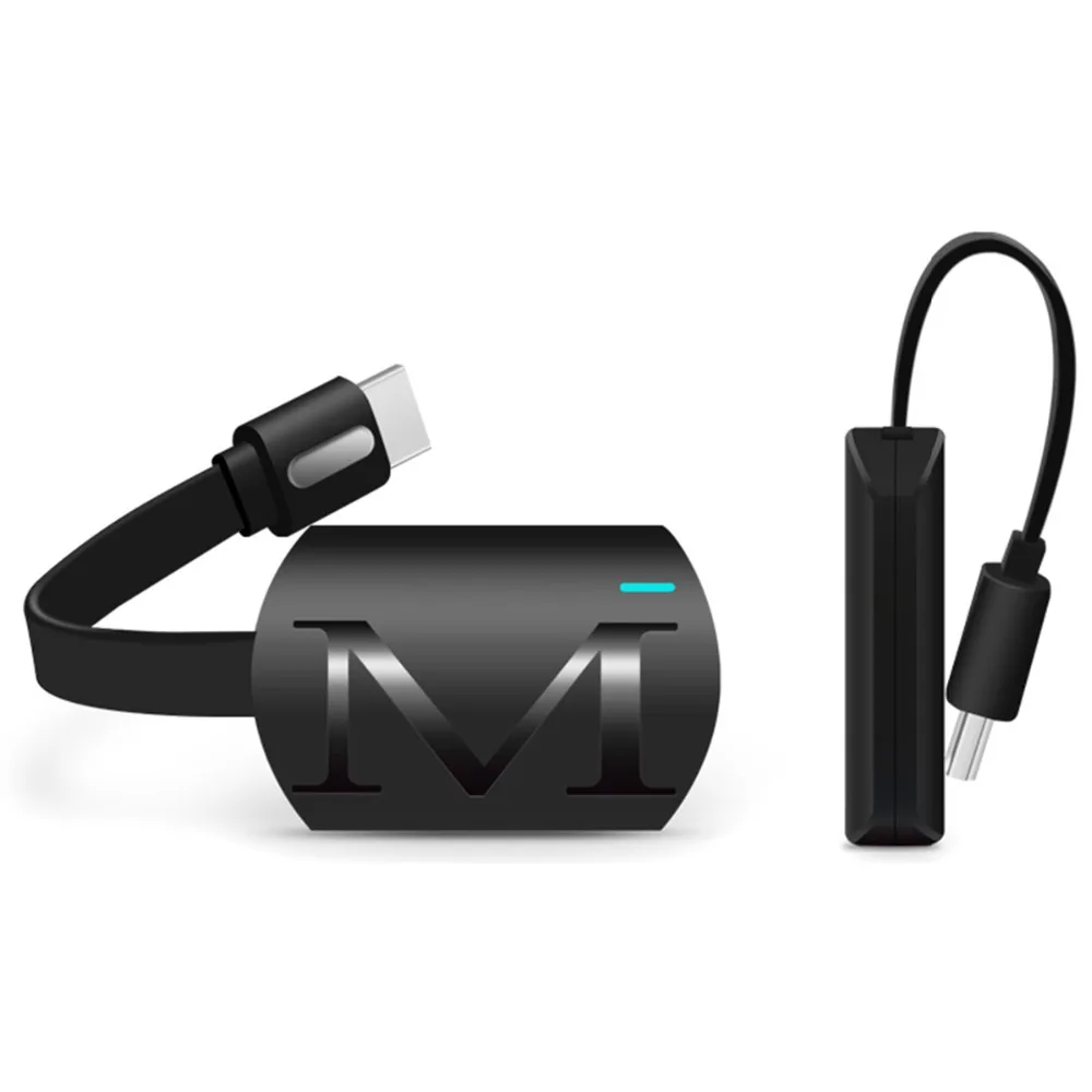 Беспроводной адаптер SOONHUA Wi-Fi приемник с дисплеем 1080P HD ТВ-флешка Miracast Airplay