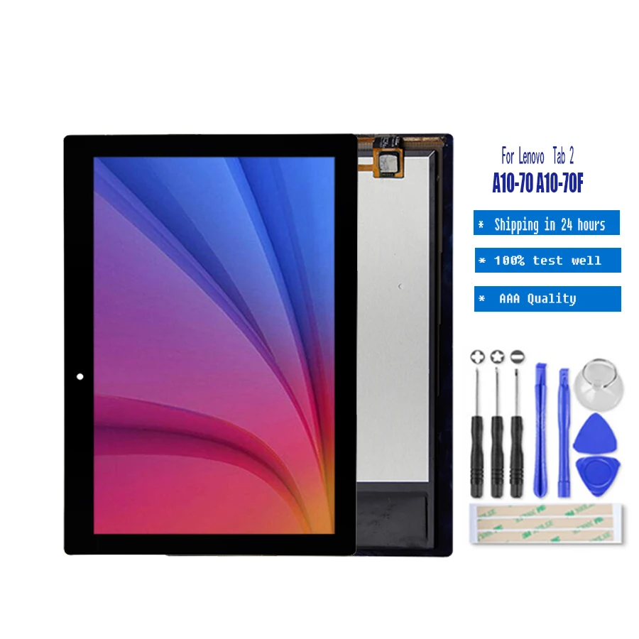 ЖК-дисплей с дигитайзером на Lenovo Tab 2 сенсорный экран 10 1 дюйма сенсорным экраном в