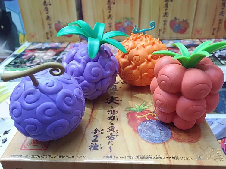Huong Аниме One Piece Devil Fruit Gum / Flame Ope Chop фрукты ПВХ фигурка коллекционная игрушка с