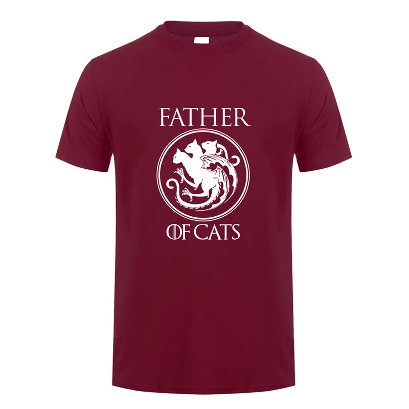 Веселый Дед Мороз котов Футболки Кофты для детей начинающих ходить Для мужчин