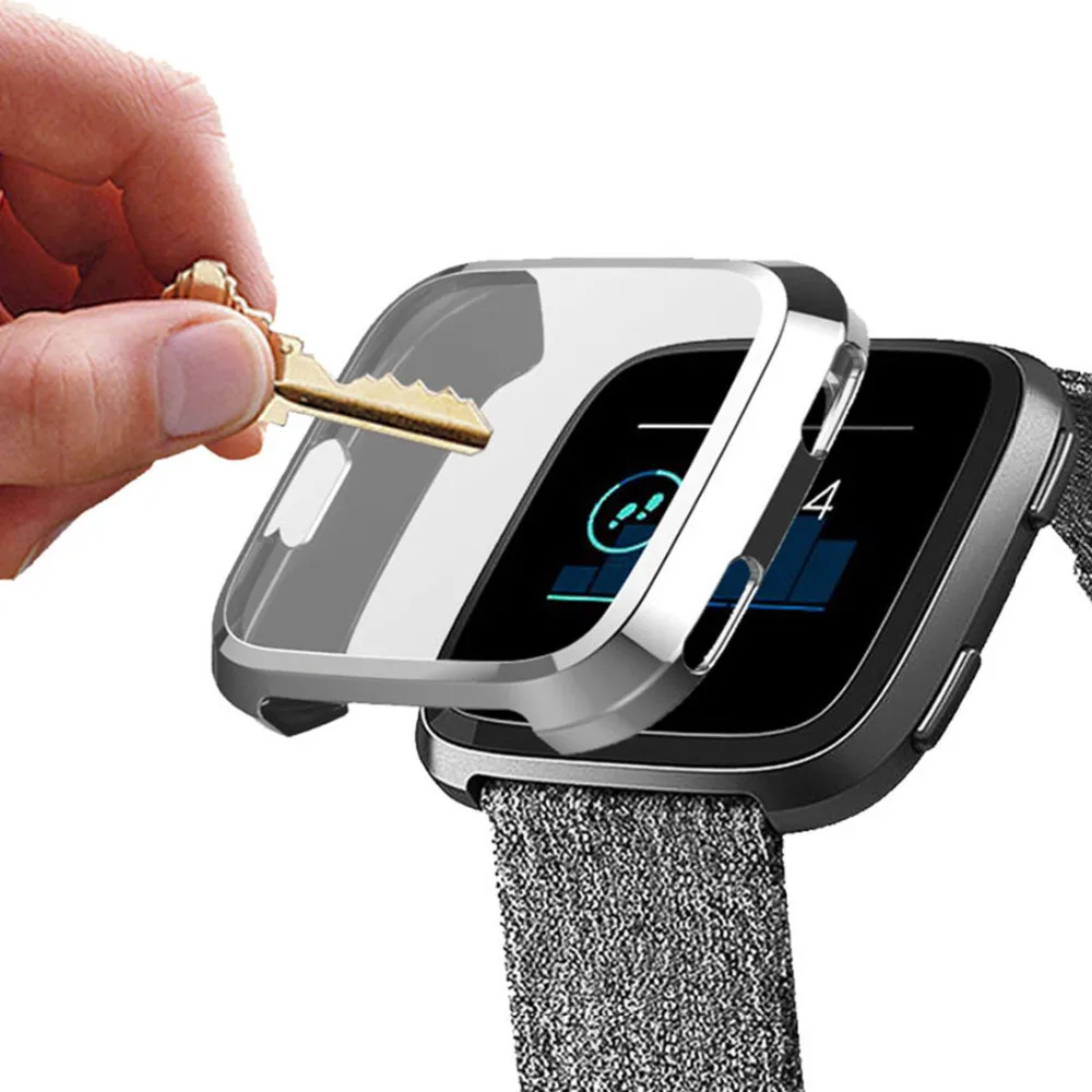 Чехол LNOP для Fitbit Versa 2/versalite ремешок протектор экрана силиконовый чехол все