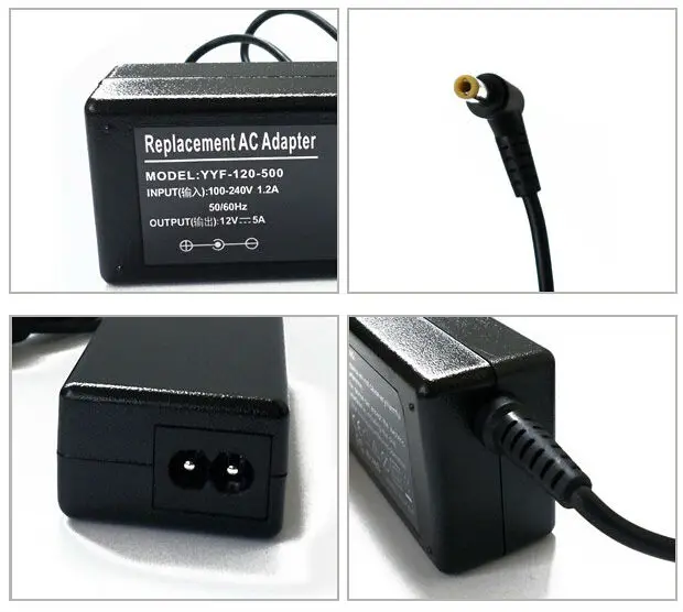 

12V 5A AC Power Adapter Supply For AKAI LCT2060 LCD TV For HP LCD PAVILION 1503