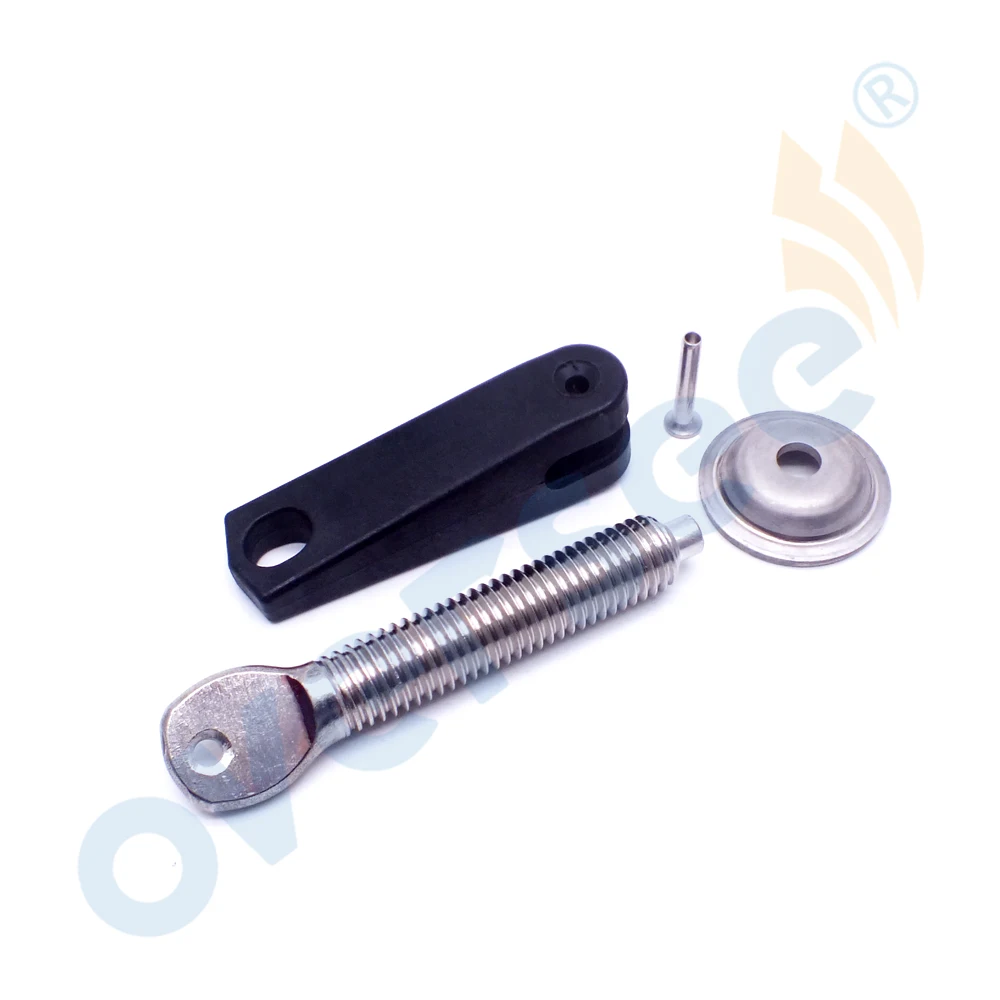 6E0-43118 зажим винт набор транца Pad пластина поворотный штырь для Yamaha подвесной мотор 6G1-43116 6E0-43118-00