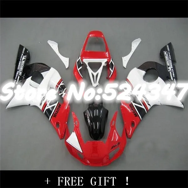 

Hey-customize fairing kit for R6 1998 1999 2000 2001 2002 YZF-R6 red white black YZF R6 fairings set 98-01 02 for Yamaha