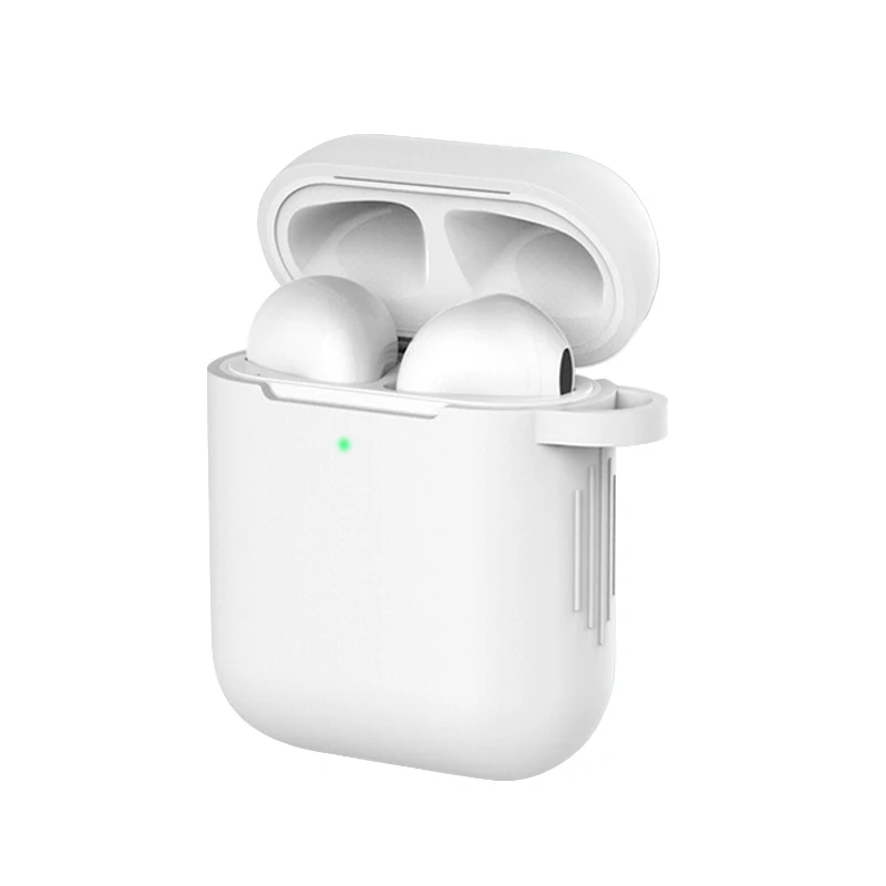 01 Чехол для наушников Apple AirPods 2 силиконовый чехол беспроводной Bluetooth наушники Air Pods Чехол защитный для AirPod Silm чехол - Цвет: 01