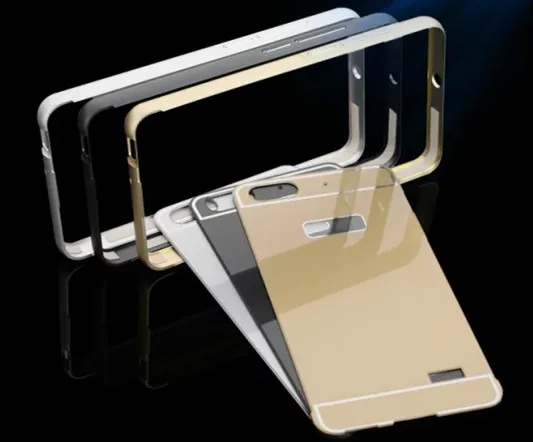 Etui Oneplus One Case Two Luxury Metal Aluminum Frame + PC Back Cover Phone Shell Cases Fundas 1+ Coque Capinha |
