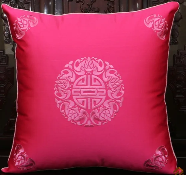 Наволочки для подушек с винтажной вышивкой в китайском стиле | Дом и сад