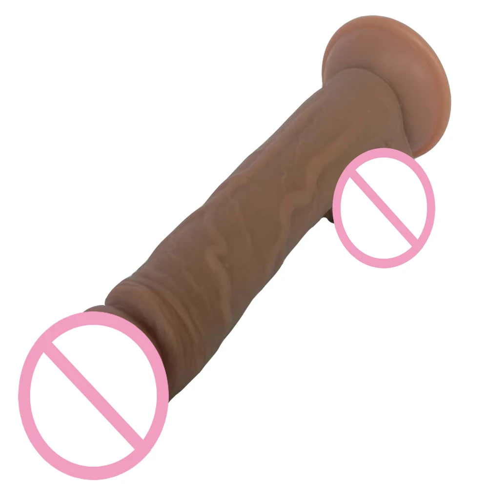 Двухслойный пенис HOWOSEX реалистичный фаллоимитатор с сильной присоской продукт