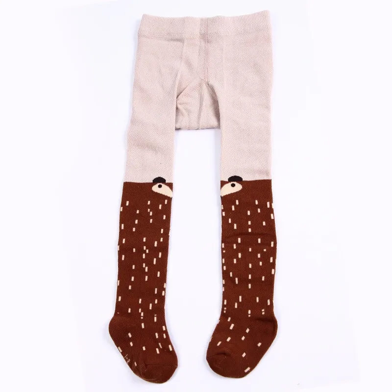 Осенние Колготки для танцев черные и белые детские колготки с изображением кота