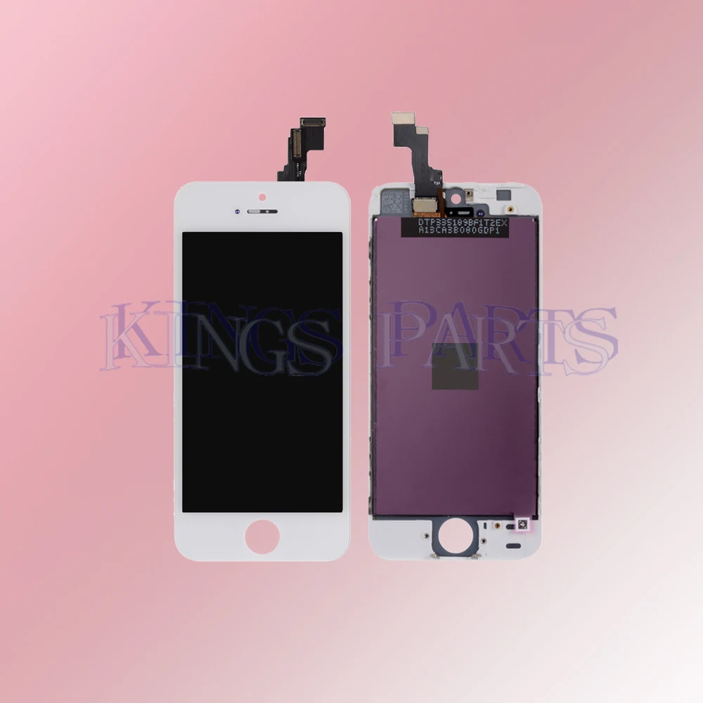 10 шт. AAA + качественный экран для iPhone 5S ЖК-дисплей часть стеклянная Сенсорная