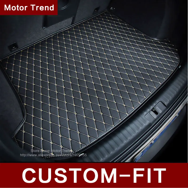 

3D Custom fit car trunk mat for Honda Accord Civic CRV City HRV Vezel Crosstour Fit car-styling heavey duty carpet cargo liner
