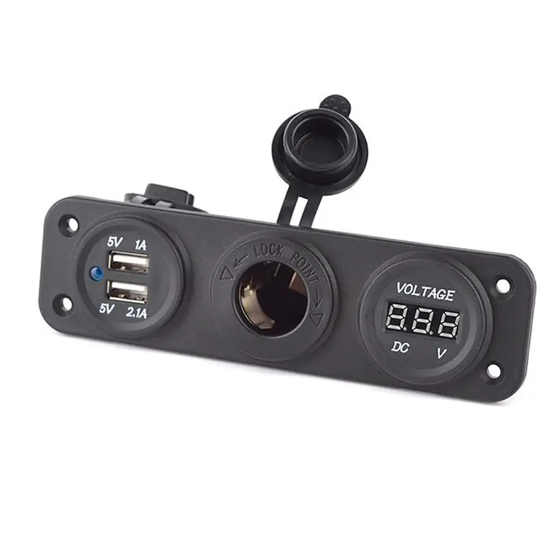 Универсальный 12 в 24 автомобильный Авто Лодка Караван прикуриватель розетка