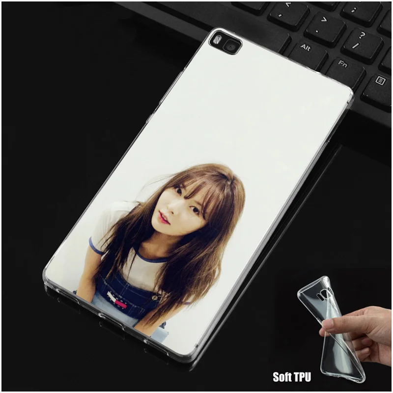 DREAMFOX N064 Hyuna Soft TPU Silicone Cover For Huawei P8 P9 P10 Lite Plus 2017 Honor 8 9 Pro 6X Case |