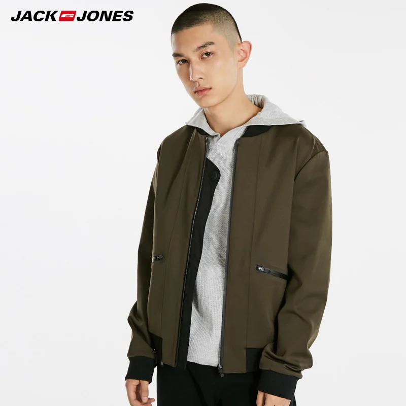 Мужская бейсбольная куртка Jack Jones новинка 218421503 | одежда