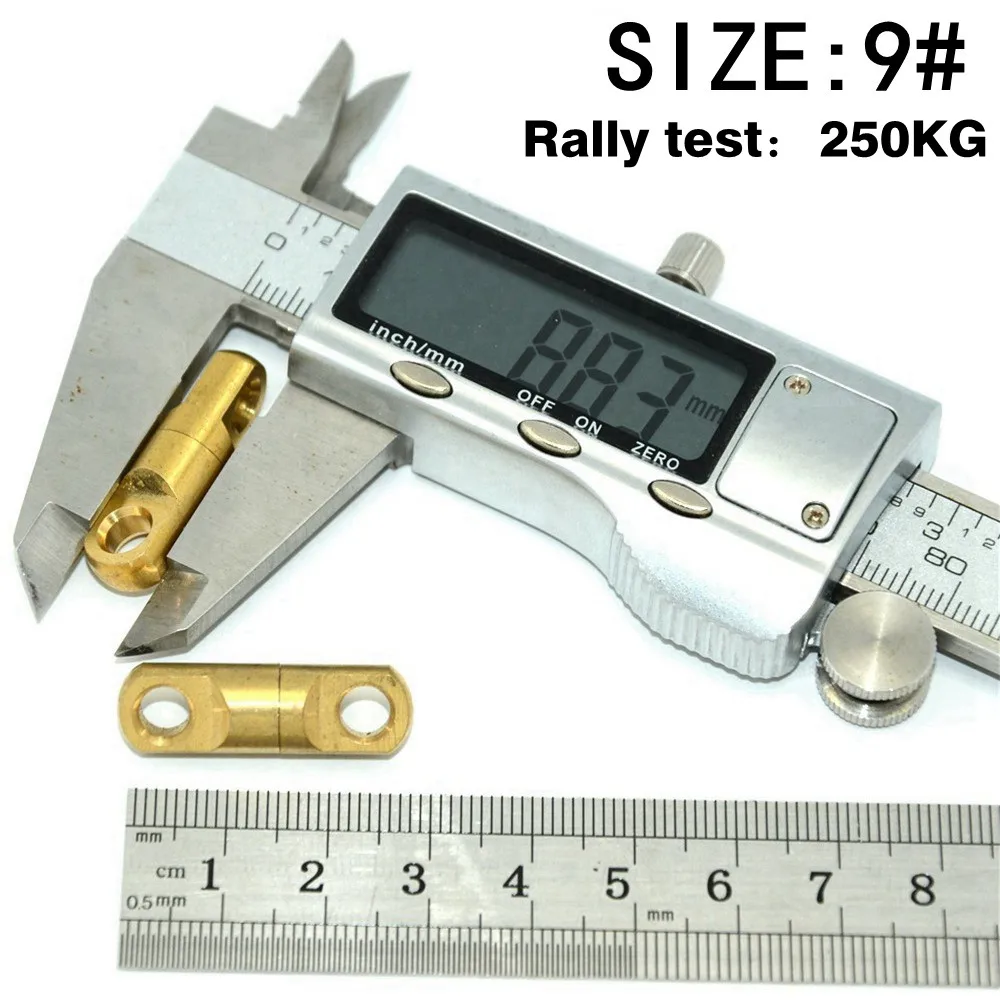 9mm BlueJays 20 шт./лот, нержавеющая сталь, колонна, ротационное кольцо, подшипник, поворотный, рыболовные Вертлюги, крючок, приманка, разъем, аксессуары для рыбы - Цвет: 9mm