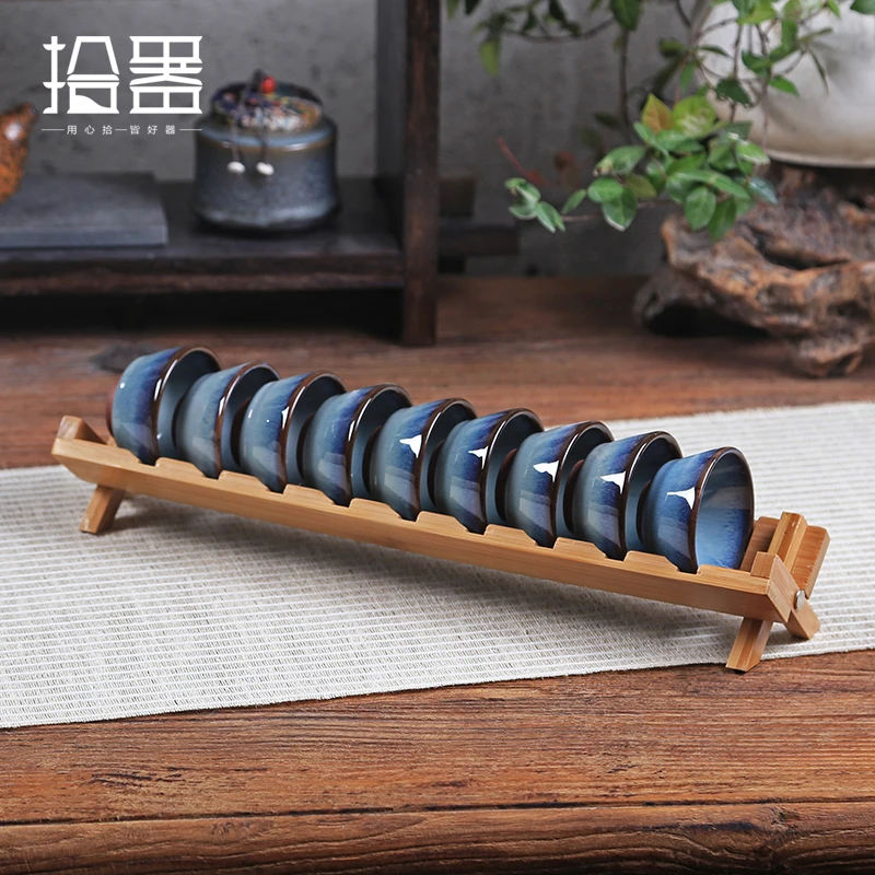 1 шт. китайский бамбуковый поднос ручной работы чайный столик чайная доска Чайник