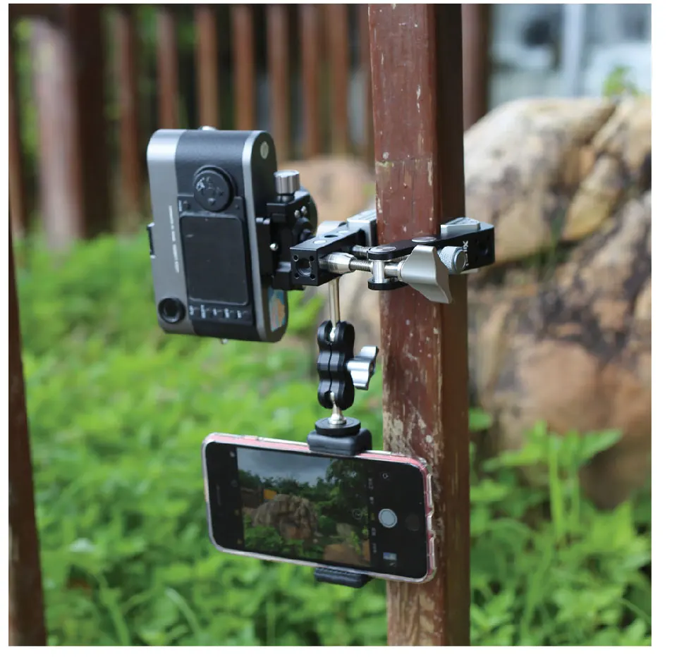XILETU XC-80 путешествия мощный зажим держатель фотографии кронштейн для DSLR