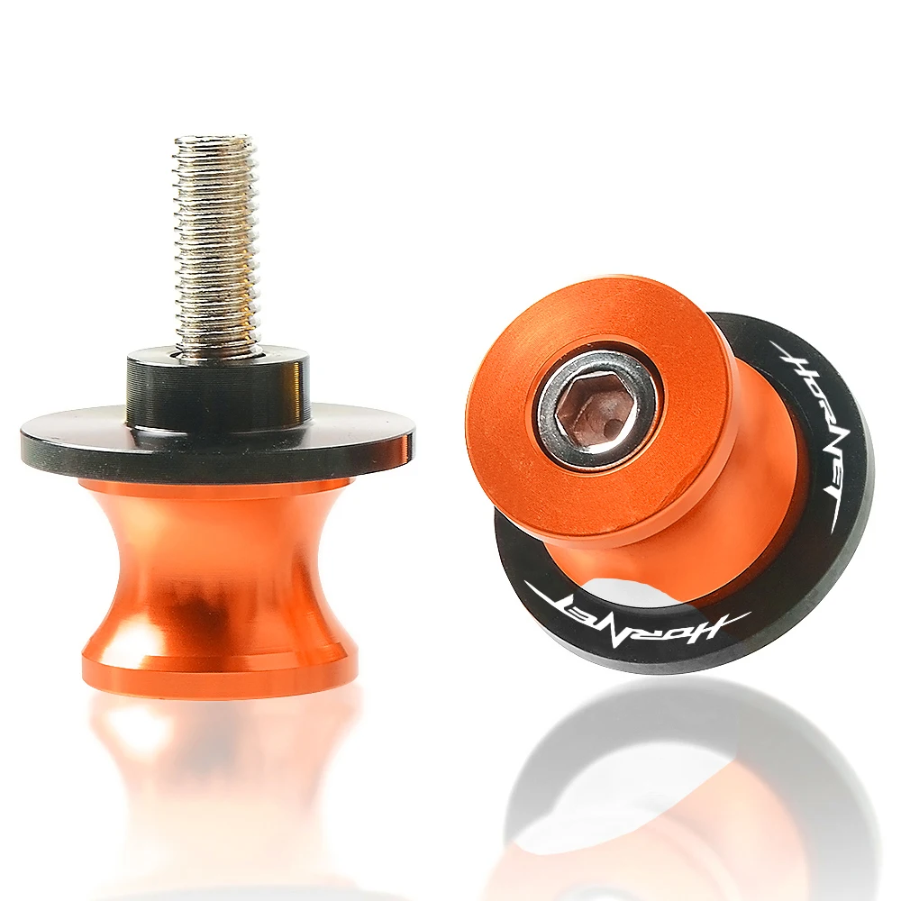 8MM orange Мотоциклетные поворотные ручки, катушки, слайдеры винт для Honda 599 CB 600 CB599 CB600F HORNET 1998-2006 2000 2001 2002 2003 2004 2005 - Цвет: 8MM orange
