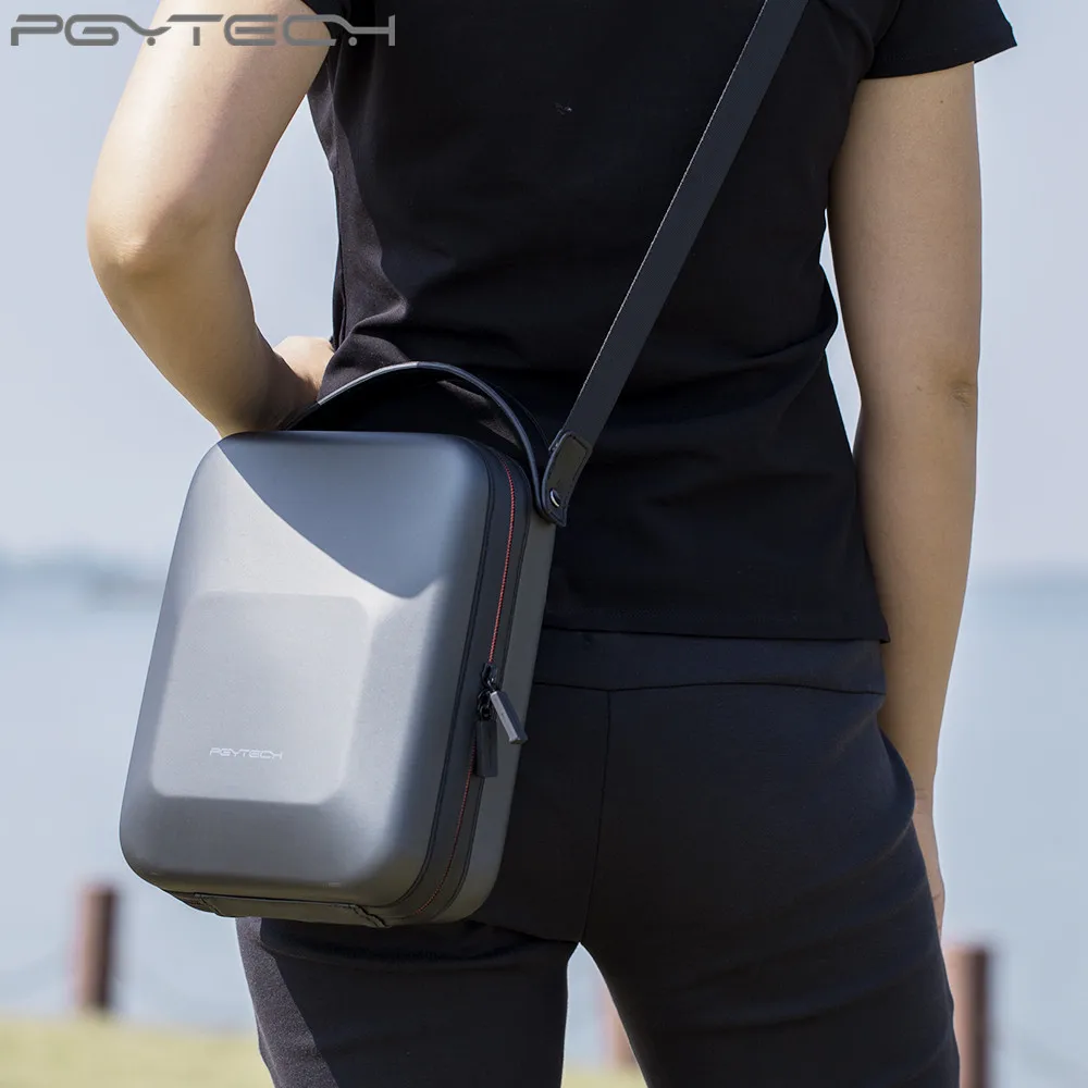PGYTECH Mavic air bag водонепроницаемая сумка портативный чехол PU на плечо для DJI Air drone